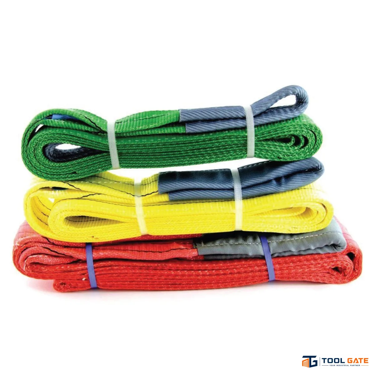 واير تحميل مبطط 3 طن × 4 متر | FLAT WEBBING SLING HITCH HICTOOR