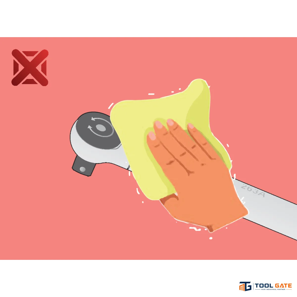 مفتاح عزم Heavy Duty - Heavy Duty Torque Wrench 1/2 بوصة 28–210 نيوتن متر يونيور سلوفيني موديل 264