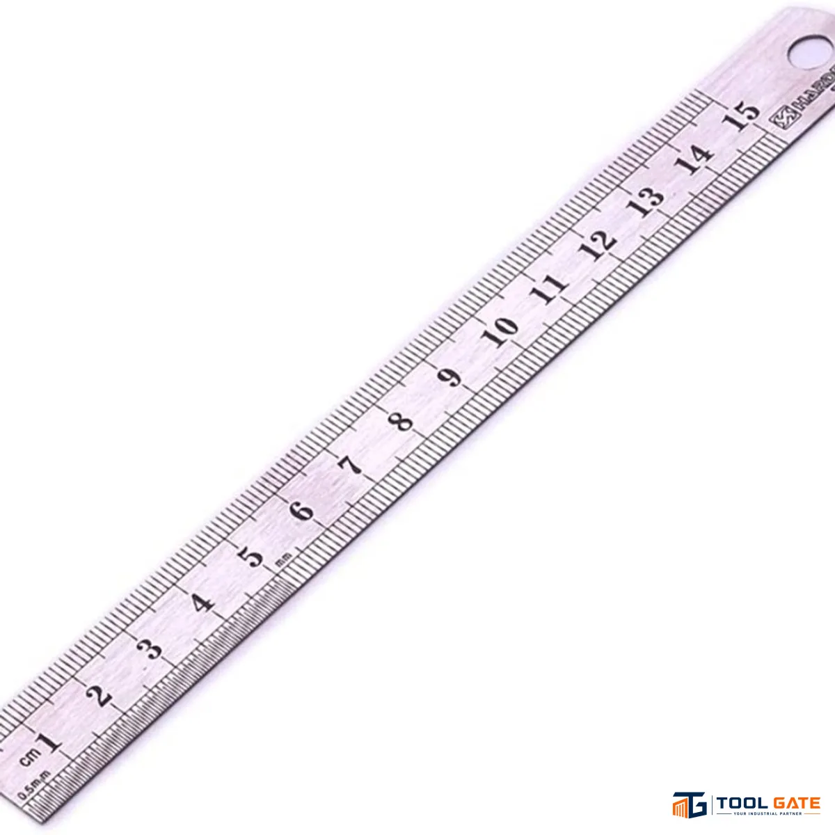 قدمة استانلس ( مسطرة )  30 سم بعرض 2.7 سم وسمك 0.85 مم MAS30