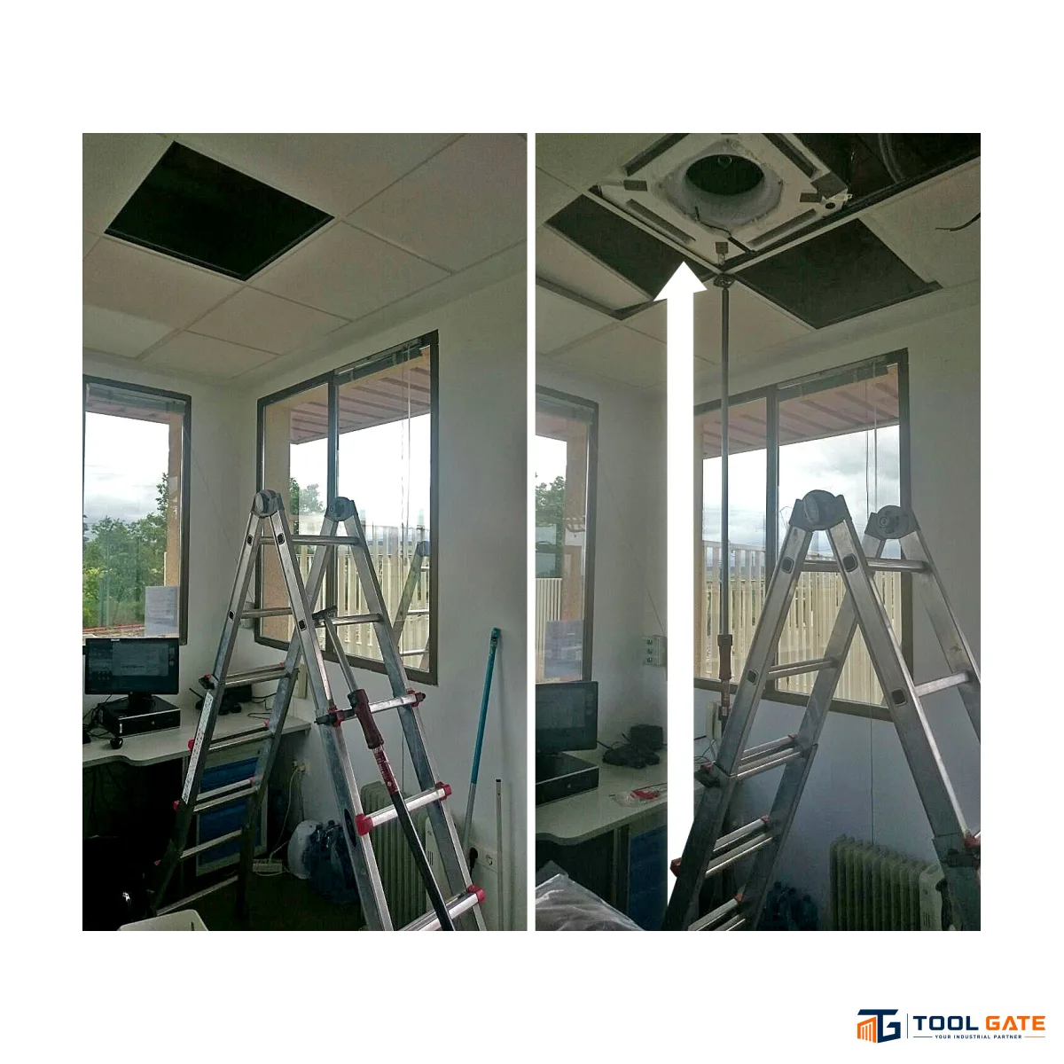 يد مساعدة تلسكوبية PIHER MAXIProp P2 Telescopic Support Prop بطول قابل للضبط من 95 إلى 175 سم – موديل 30011