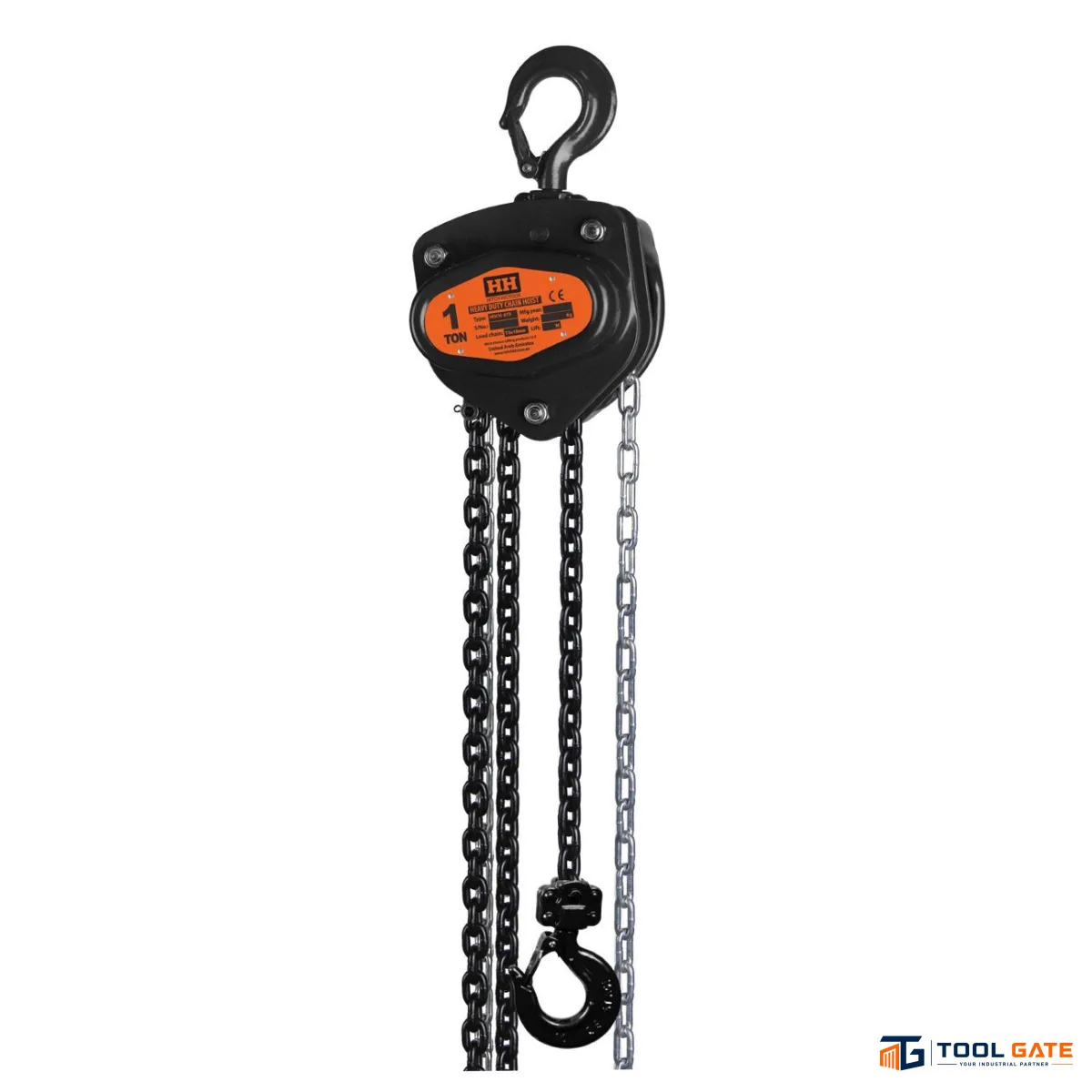 بلانكو جنزير يدوي انجليزي 10 طن HITCH HICTOOR HDCH 6190010000 رافعة سلسلة يدوية Heavy Duty Chain Hoist