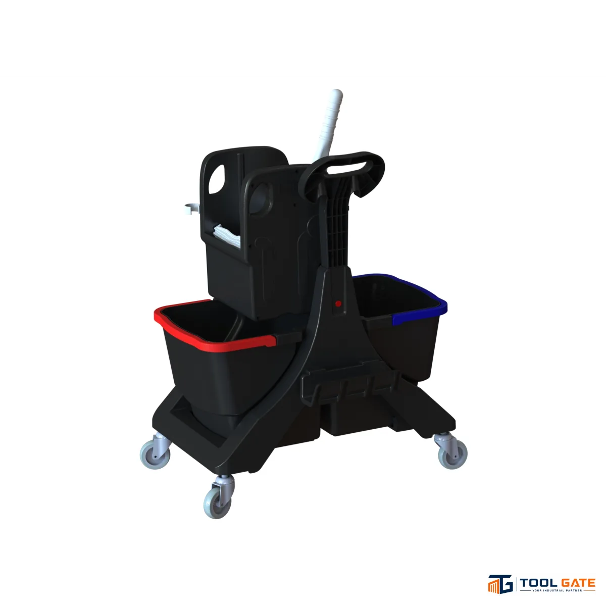 تروللي نظافة ARCORA ECOBLACK 45 دبل باكت – 2 جردل سعة 20 لتر