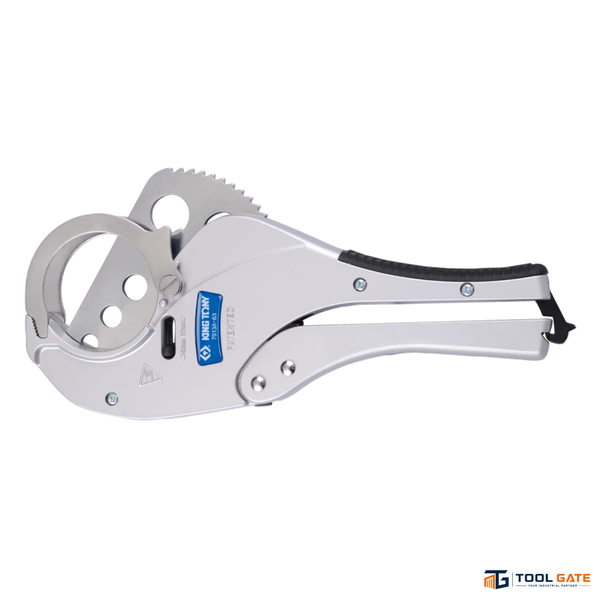 مقص مواسير بروبلين راتشيت 63 مم تشغيل بيد واحدة King Tony 7913A-63