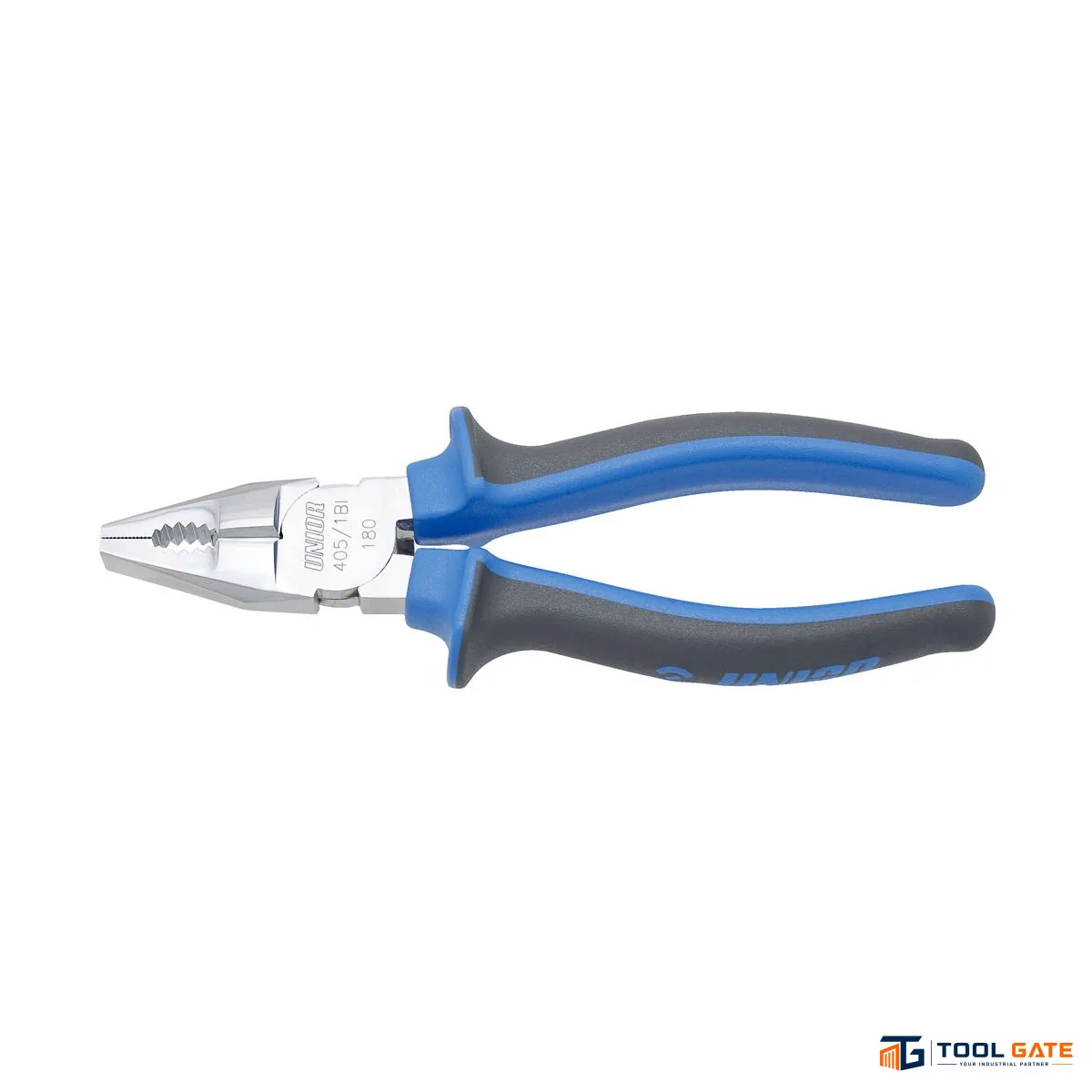 بنسة UNIOR Heavy Duty 8 بوصة بمقبض أزرق و رمادي