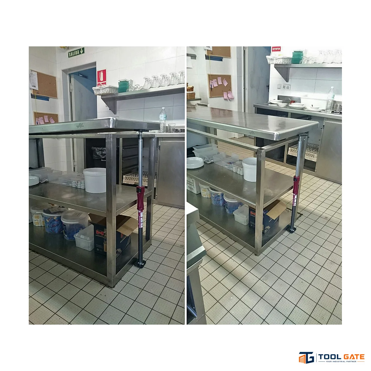 يد مساعدة تلسكوبية PIHER MAXIProp P4 Telescopic Support Prop بطول قابل للضبط من 200 إلى 375 سم – موديل 34004