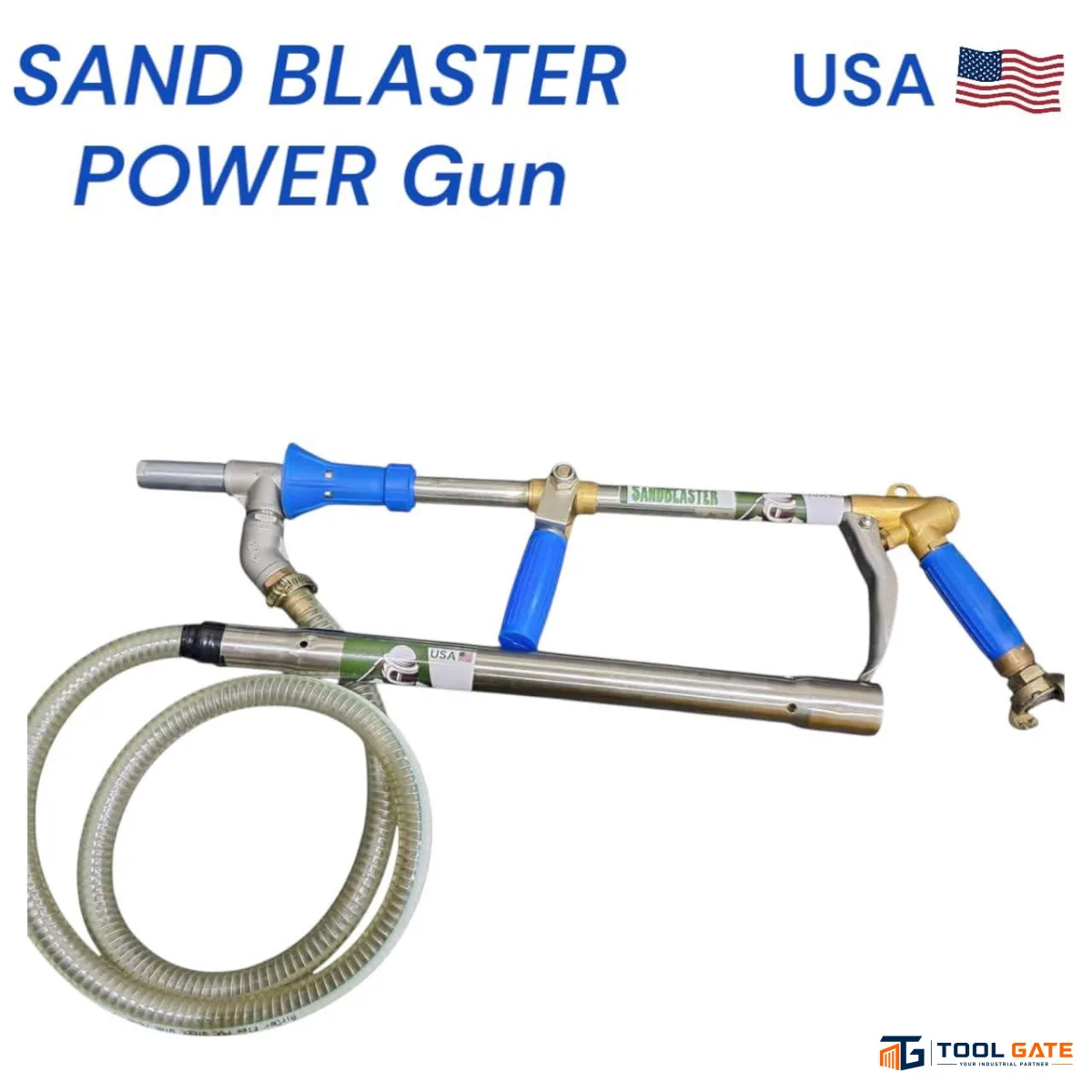مسدس ترميل وسفع سريع بالشفط المباشر Sand Blaster Power Gun  أمريكي | Sand Blaster Power Gun