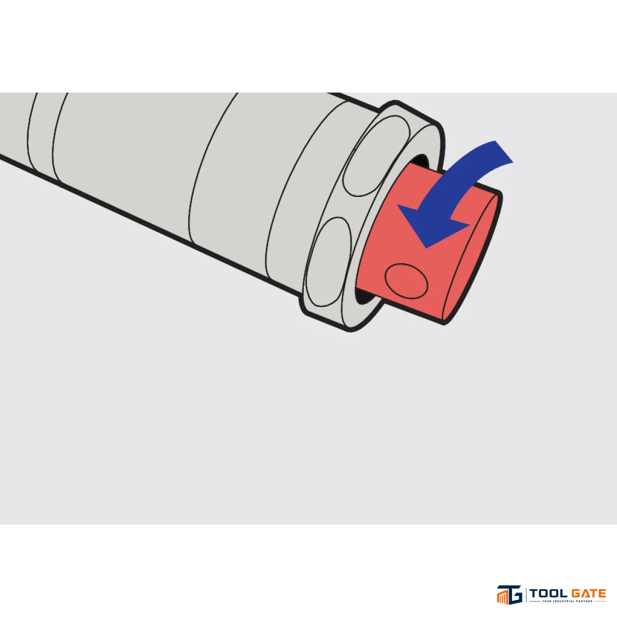مفتاح عزم Heavy Duty - Heavy Duty Torque Wrench 1/2 بوصة 35–350 نيوتن متر يونيور سلوفيني موديل 264