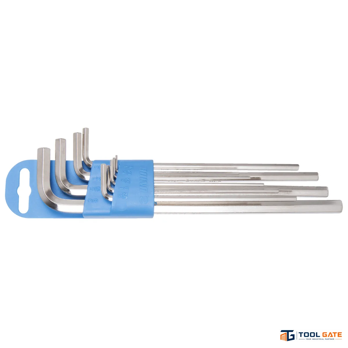 طقم مفاتيح ألن - Hex Wrench Set طويل 10 قطع 1.5–12 مم يونيور سلوفيني موديل 220/3LPH