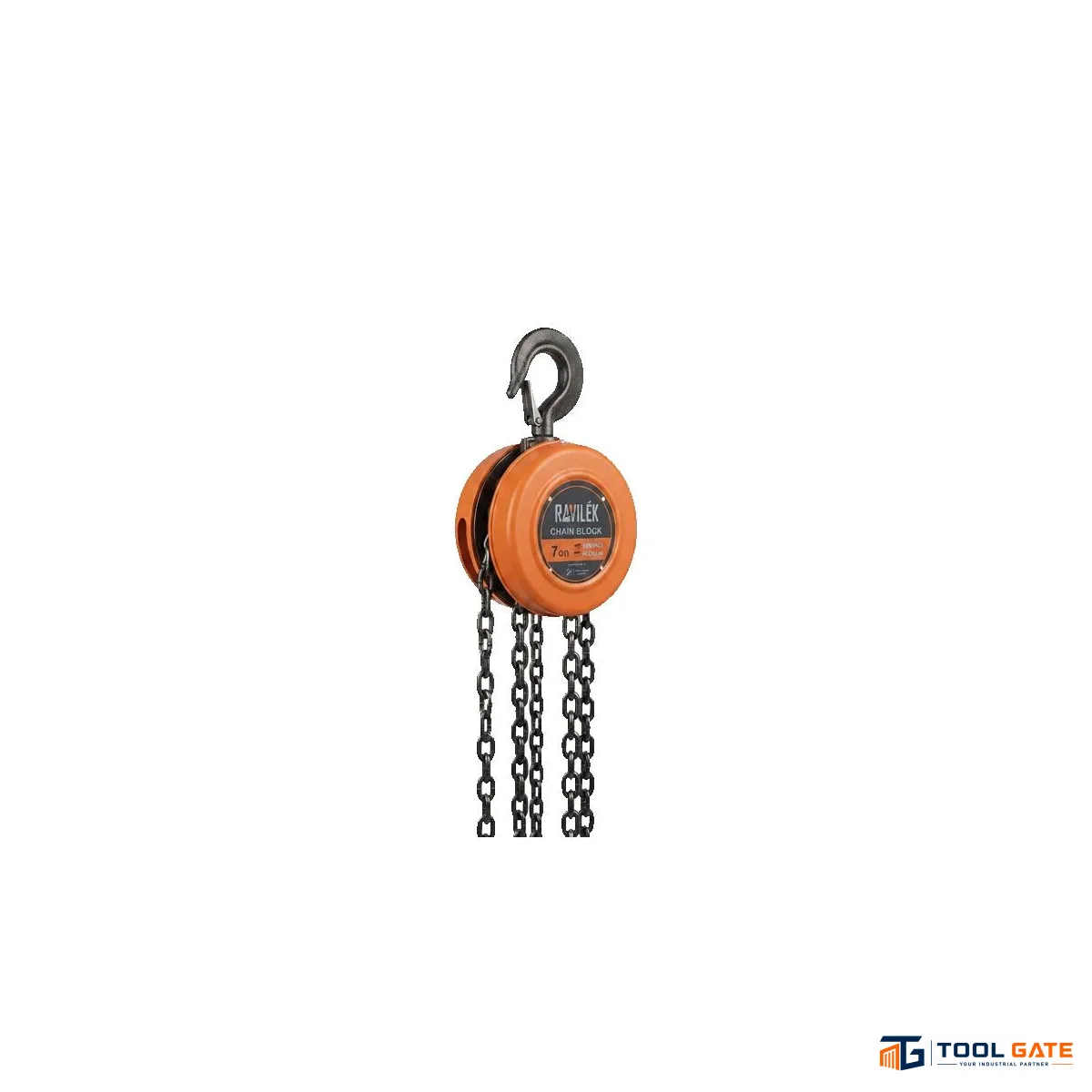 بلانكو جنزير يدوي RAYLEK ROUND CHAIN HOIST حمولة 1 طن وارتفاع رفع 3 متر RK11010030