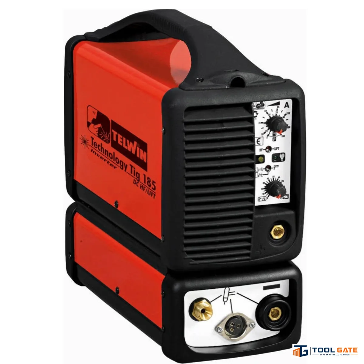 ماكينة لحام ارجون وكهربا 160 أمبير شنطة المونيوم ايطالي Telwin Technology TIG 185 DC HF/LIFT