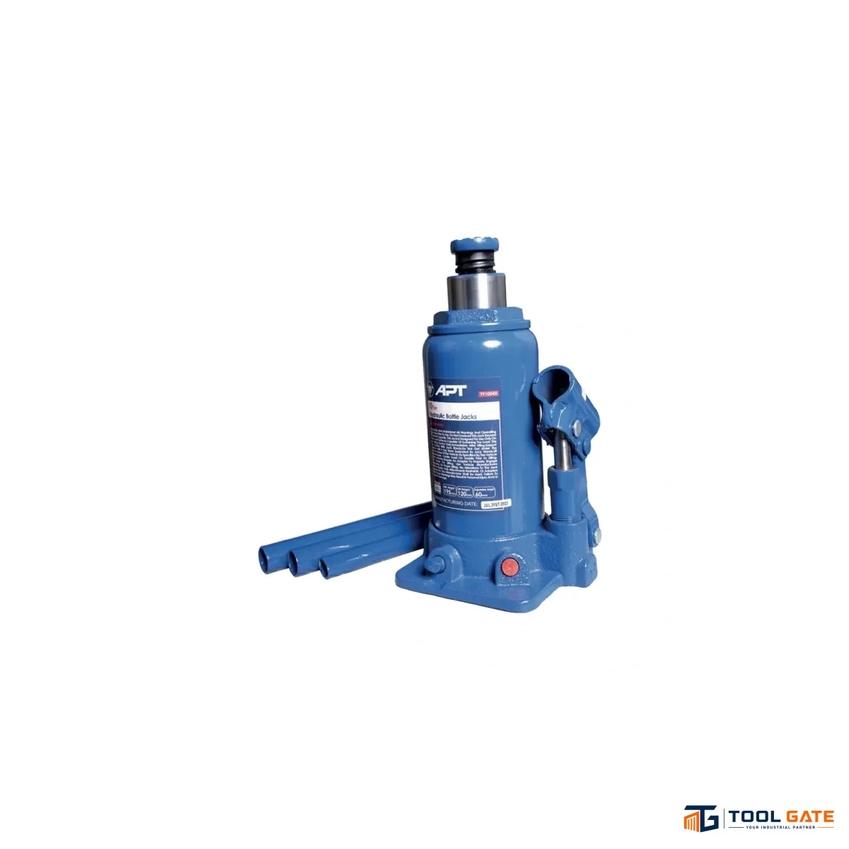 كوريك باكم هيدروليك  10 طن HEAVY DUTY APT بارتفاع 460 مم T91004