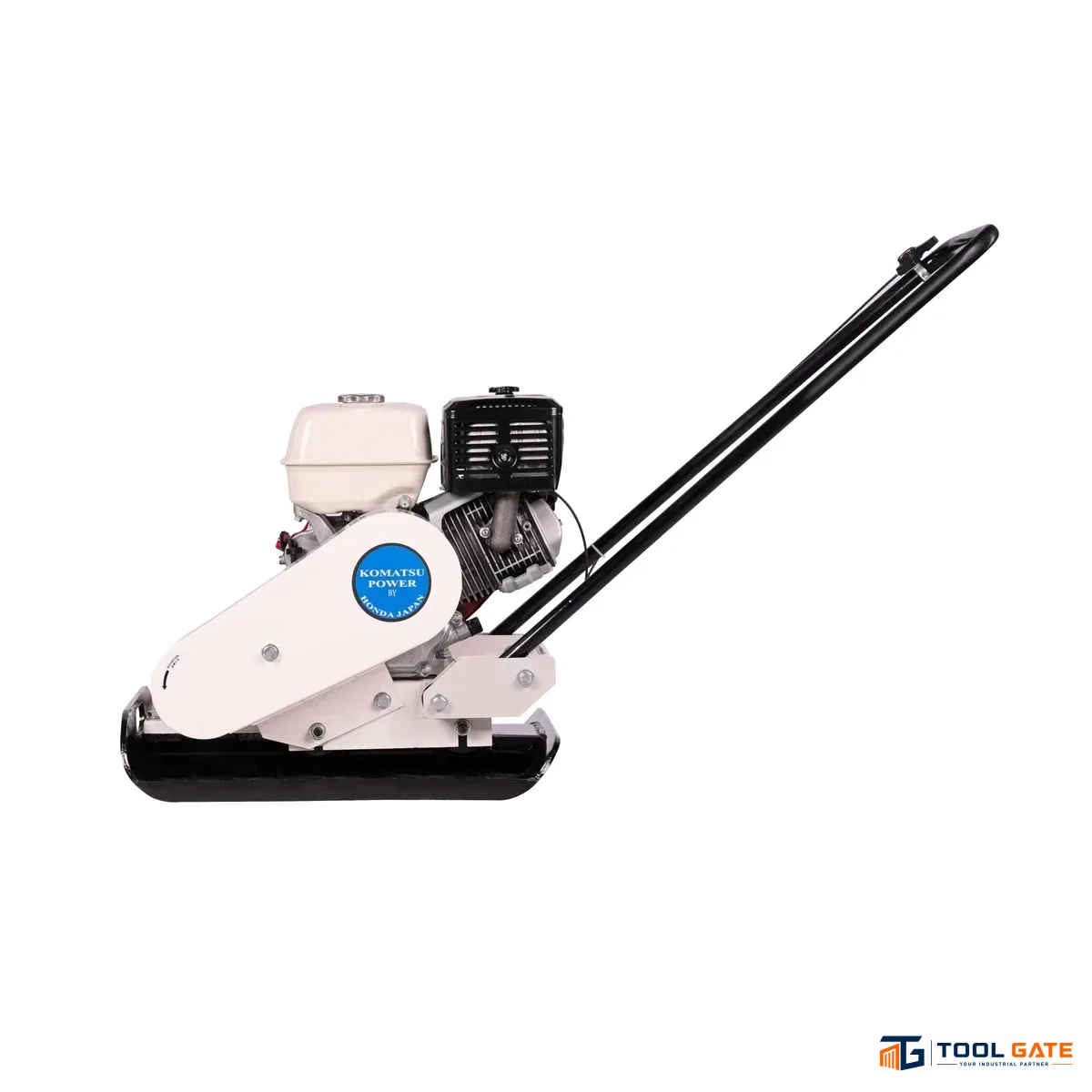 دكاكة تربة كوماتسو 120 كجم  11.2 حصان بمحرك هوندا GX390 موديل TKP 120، قوة دك 2200 كجم