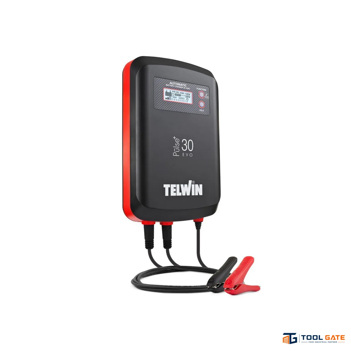 تونجر شحن بطاريات 400 أمبير 6/12/24 فولت تيلوين ايطالي Telwin PULSE 30 – 6/12/24V Electronic Battery Charger & Tester