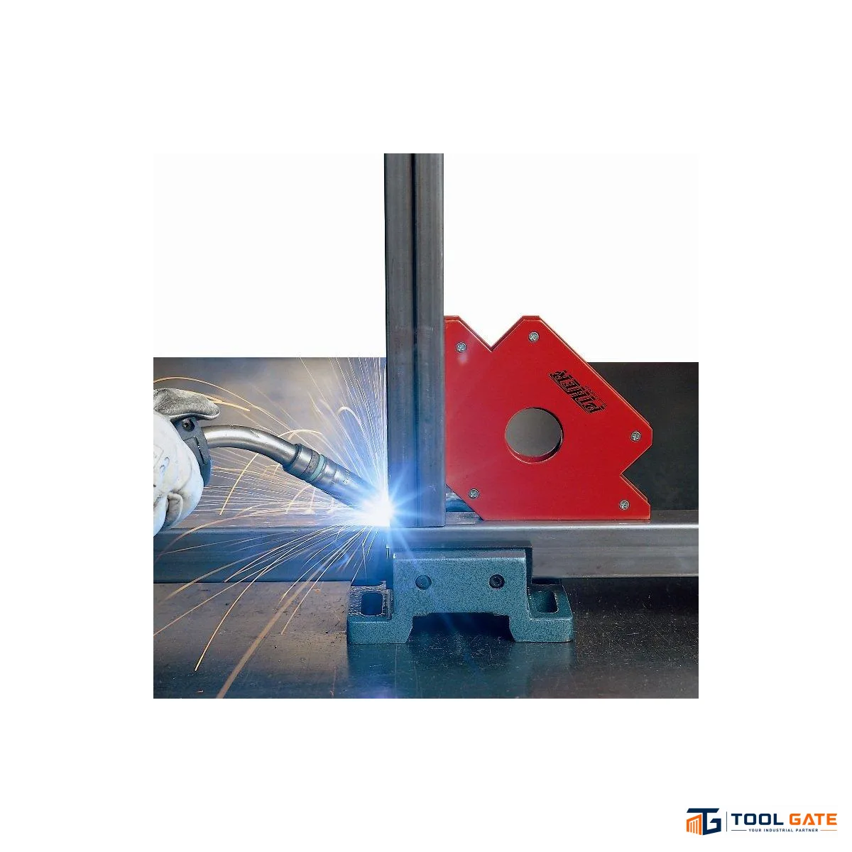 زاوية تجميع لحام مغناطيسية PIHER Magnetic Welding Angle Q1 مقاس 15 سم – موديل 29003