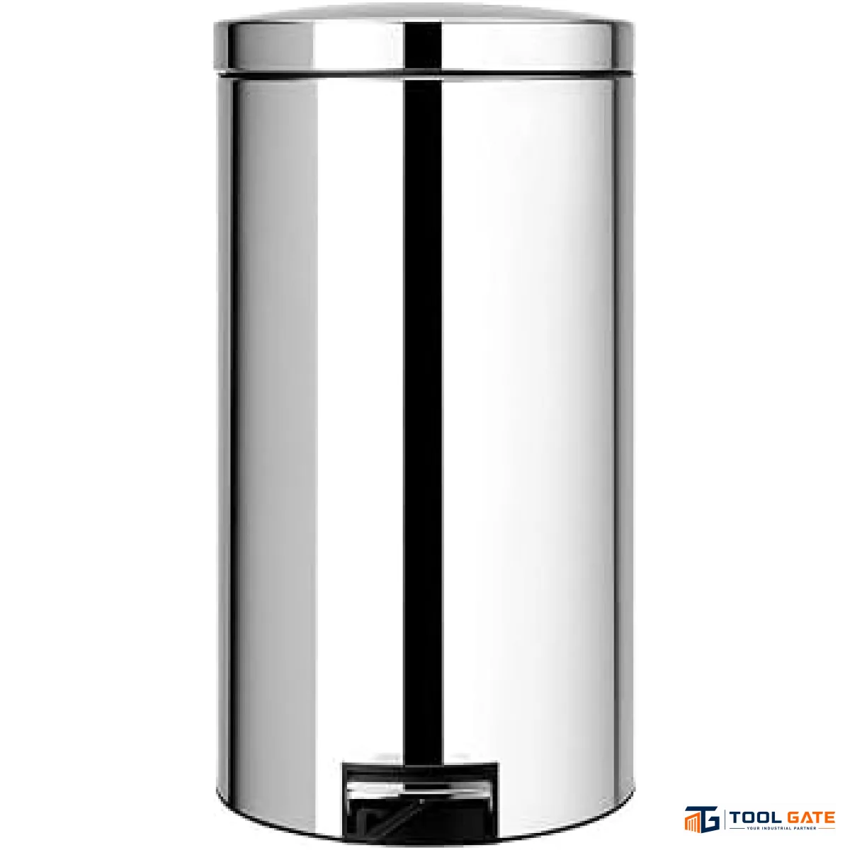 BOSS 30 Liter باسكت قمامة ستانلس ستيل ببدال وSoft Close – 30 لتر