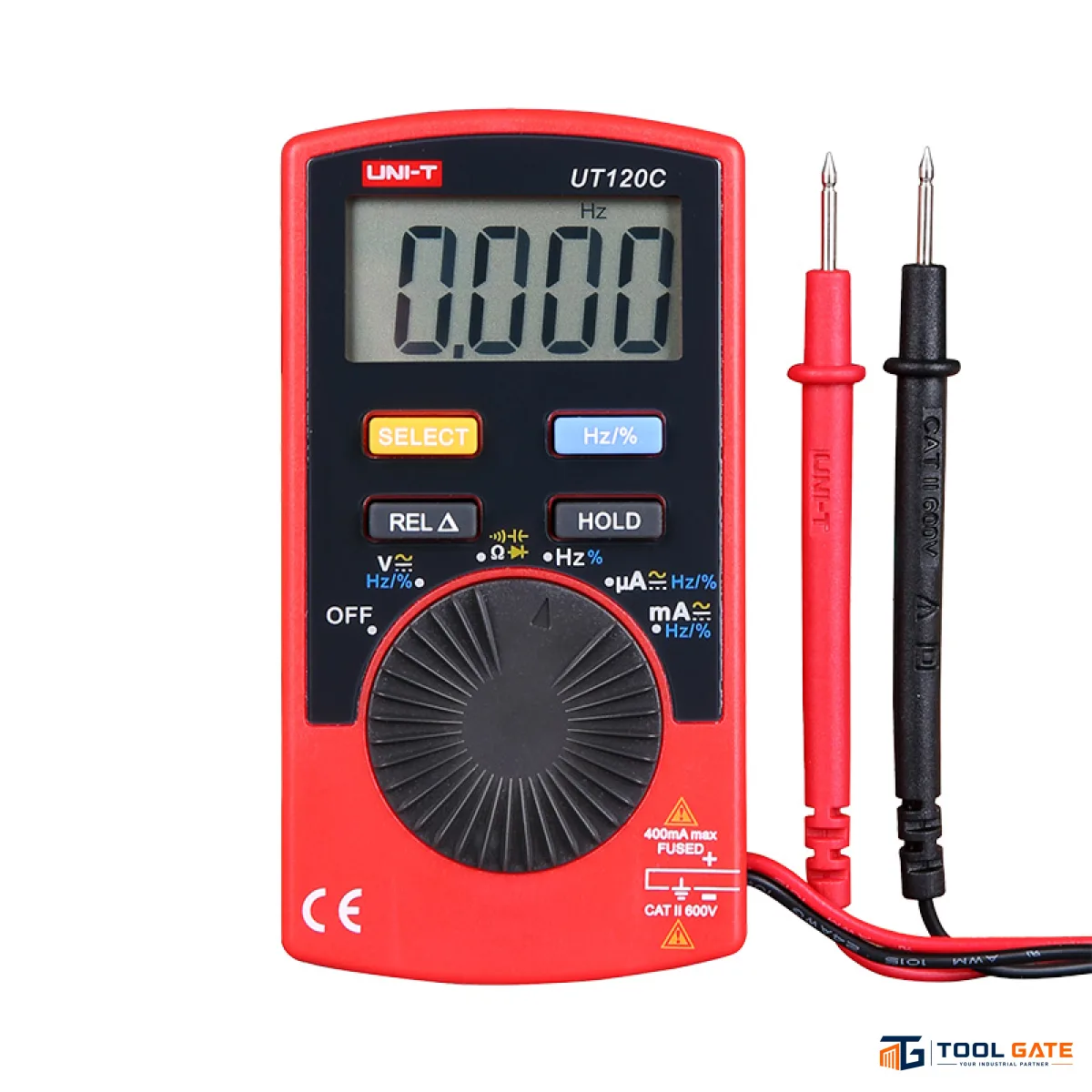 ملتيميتر رقمي جيب أوتوماتيك 600 فولت 4000 Count UNI-T UT120C