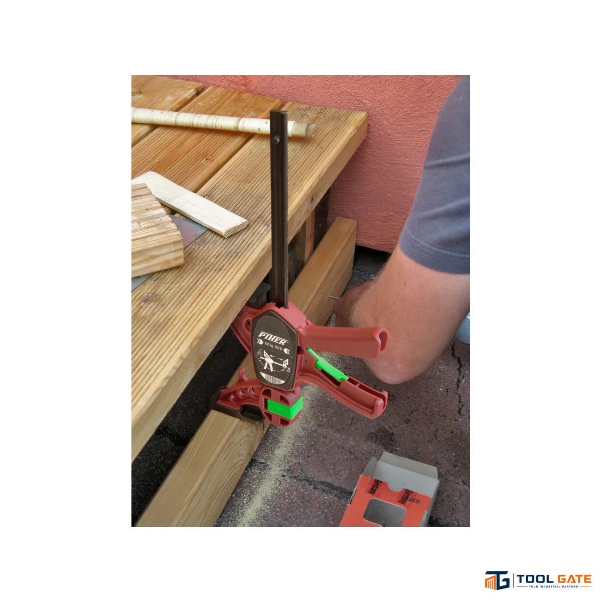 قمطة تثبيت سريعة PIHER Quick Clamp بطول 30 سم وعرض فك 8 سم – موديل 52630