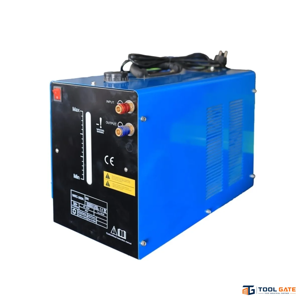 ماكينة لحام أرجون TIG AC/DC Pulse 375 أمبير تبريد مياه للحام الألومنيوم مع مبرد مياه وترولي مكونات يابانية  MAKUTEA TIG-375P AC/DC
