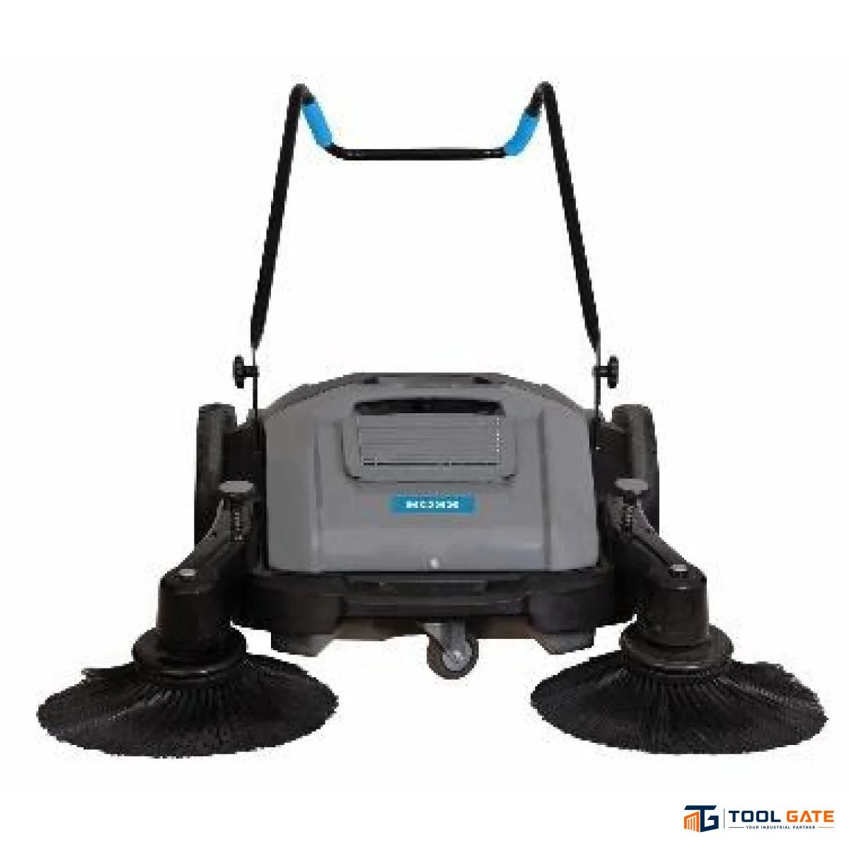 ماكينة كنس شوارع وممرات يدوية BOSS Manual Sweeper – عرض كنس 92 سم وسعة 55 لتر