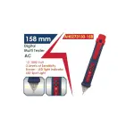 مفك تست رقمي بحساس تيار وتنبيه ضوئي وصوتي وكشاف LED بطول 158 مم APT AH0273130-158