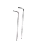 مفتاح ألن 2 مم مسدس طويل كروم فانديوم CR-V DISEN KTN2300 2 M