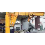 جب كرين عمودي 2 طن بحركة كهربائية ودوران 360° وذراع H-Beam حتى 3 متر HITCH HICTOOR Column Type Jib Crane