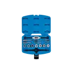 طقم دكر قلاوظ و لقم 16 قطعة SK5 مقاسات M3-M12 King Tony 12916MQ1