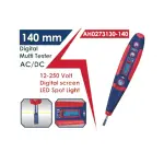 مفك تست رقمي لقياس الجهد الكهربائي 12–250 فولت بطول 140 مم APT AH0273130-140
